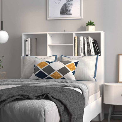Tête de lit avec rangement – Blanc