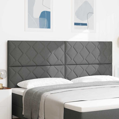 Tête de lit tissu – Gris foncé tissu – 200 cm