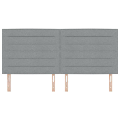 Tête de lit tissu – Gris clair tissu