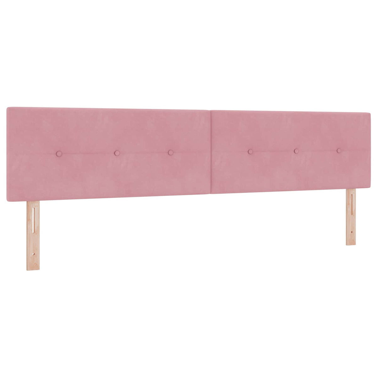 Lit coffre LED avec matelas – Rose velours – 200 x 200 cm