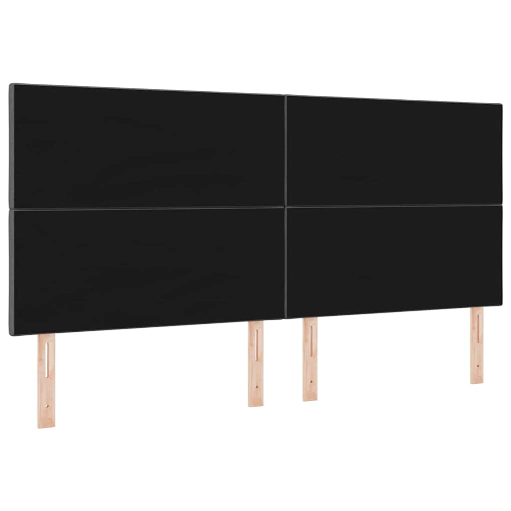 Tête de lit tissu – Gris foncé tissu – 200 cm