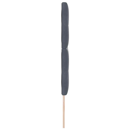Tête de lit LED – Gris velours – 200 cm