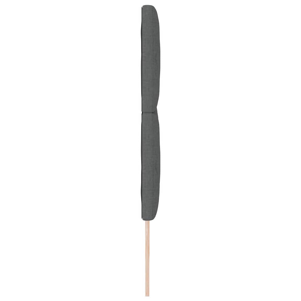 Tête de lit LED – Gris tissu – 200 cm
