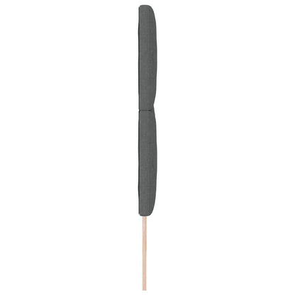 Tête de lit LED – Gris tissu – 200 cm