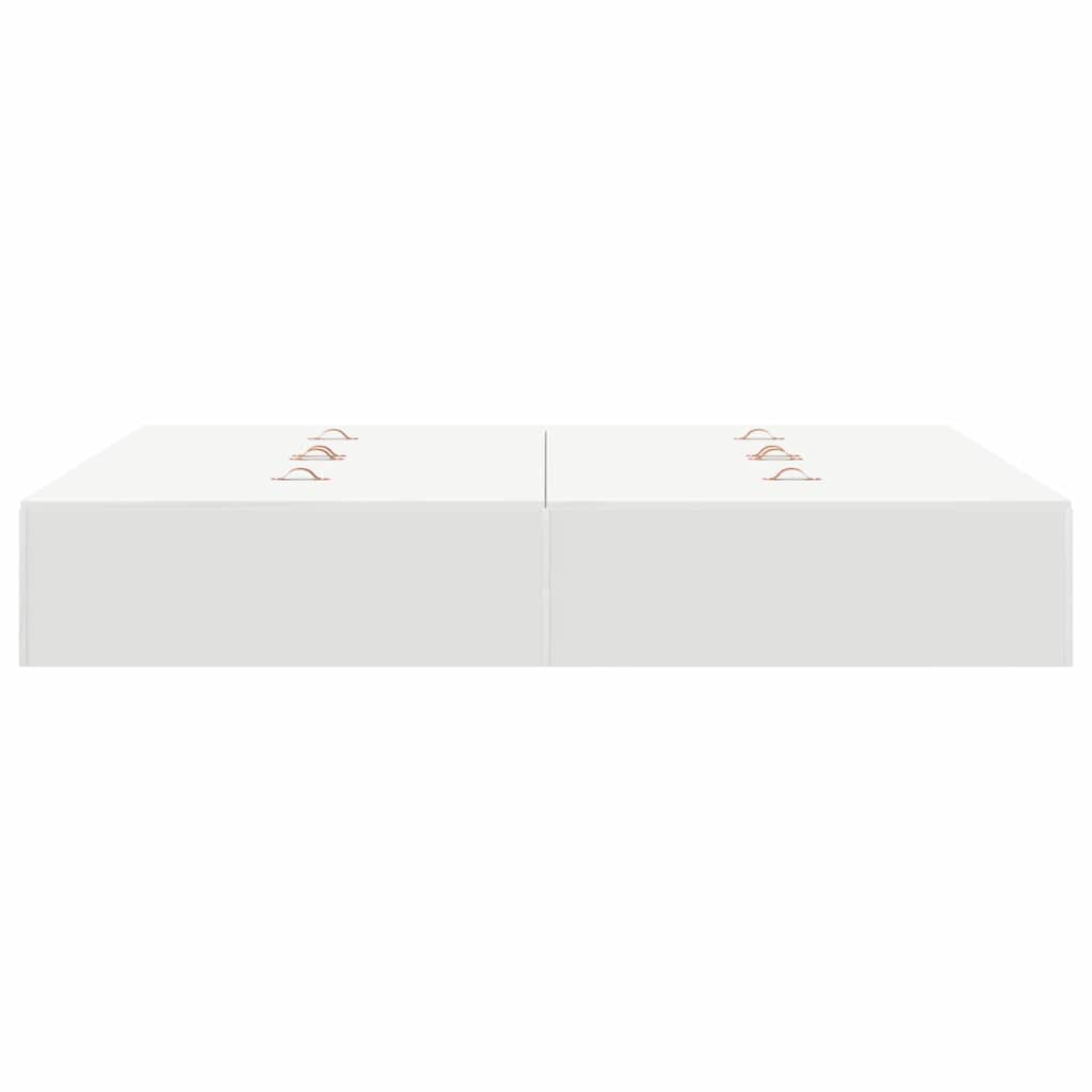 Lit coffre – Blanc – 140 x 200 cm