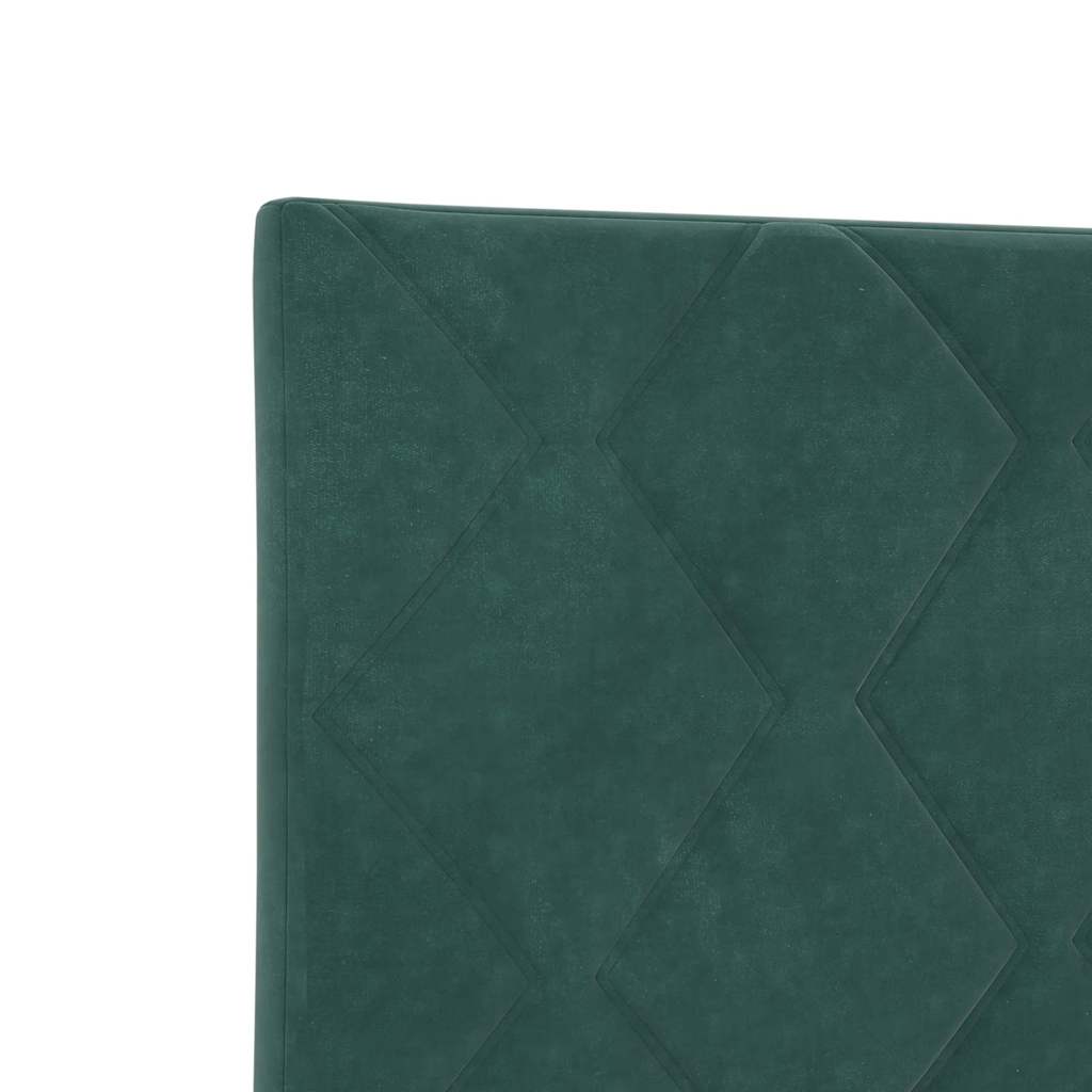 Tête de lit velours – Vert foncé velours – 200 cm