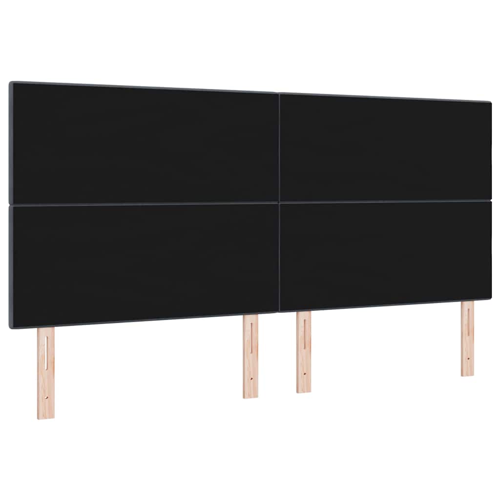 Tête de lit LED – Gris velours – 200 cm