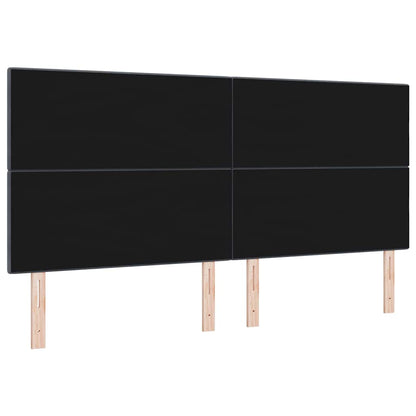 Tête de lit LED – Gris velours – 200 cm