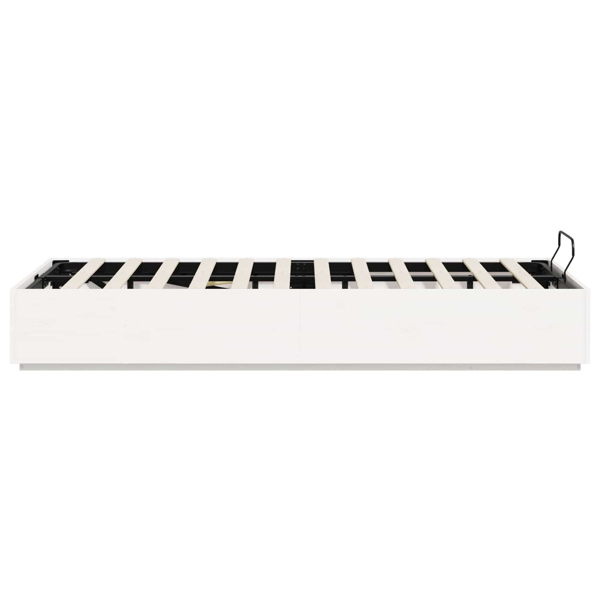 Lit coffre – Blanc – 140 x 200 cm (2)