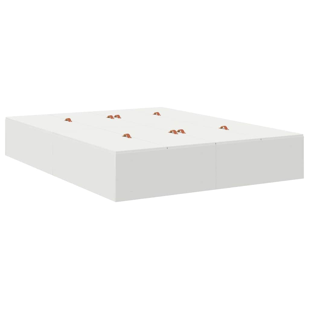 Lit coffre – Blanc – 140 x 200 cm
