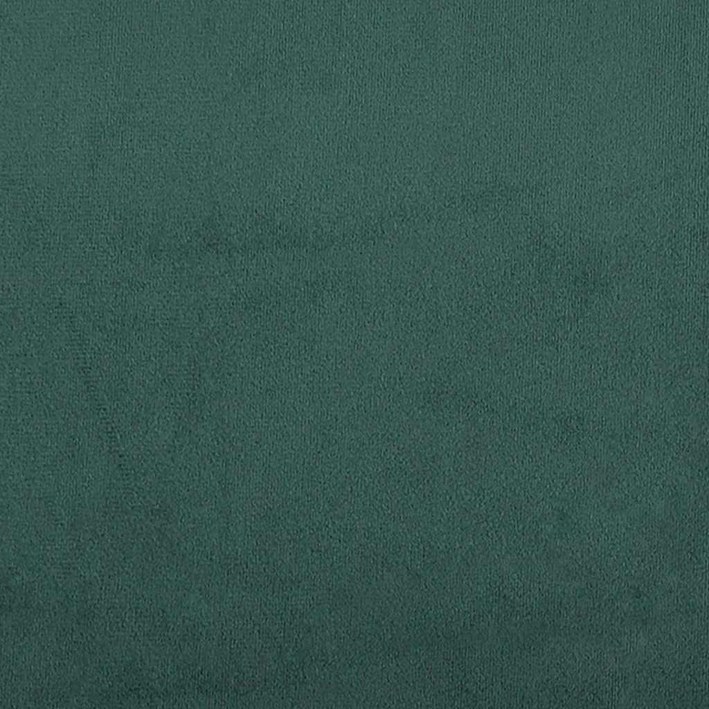 Tête de lit velours – Vert foncé velours – 200 cm